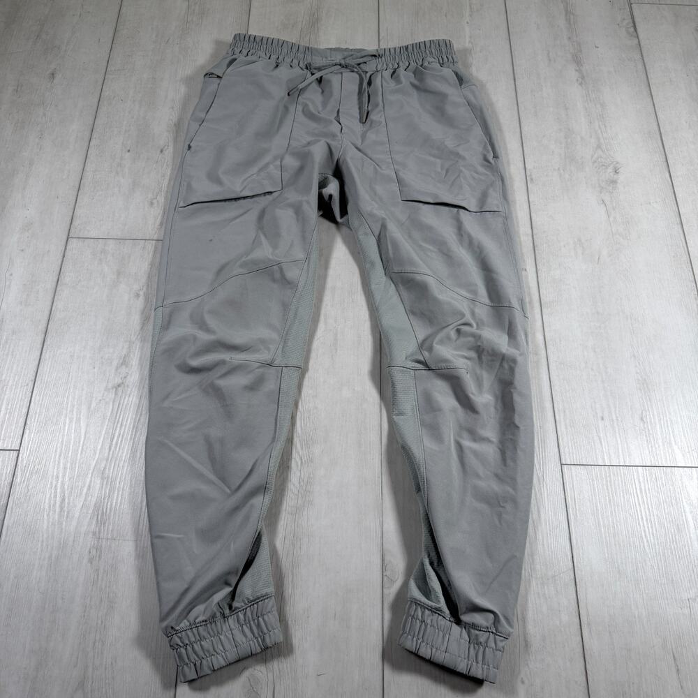 Lululemon Men's Large License to Train Joggers Pull-On Stretch Athletic Gray